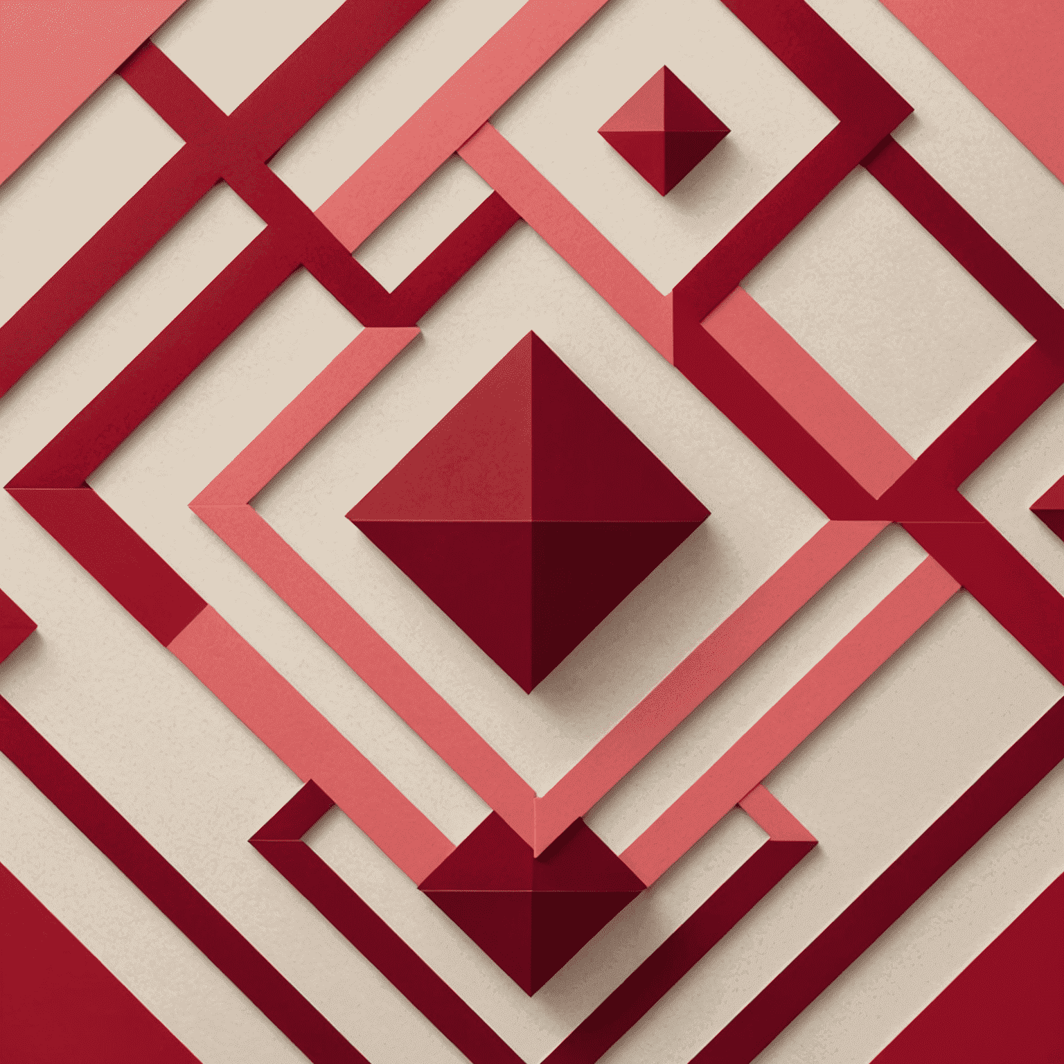 Paradex logo featuring a stylized red and pink geometric design