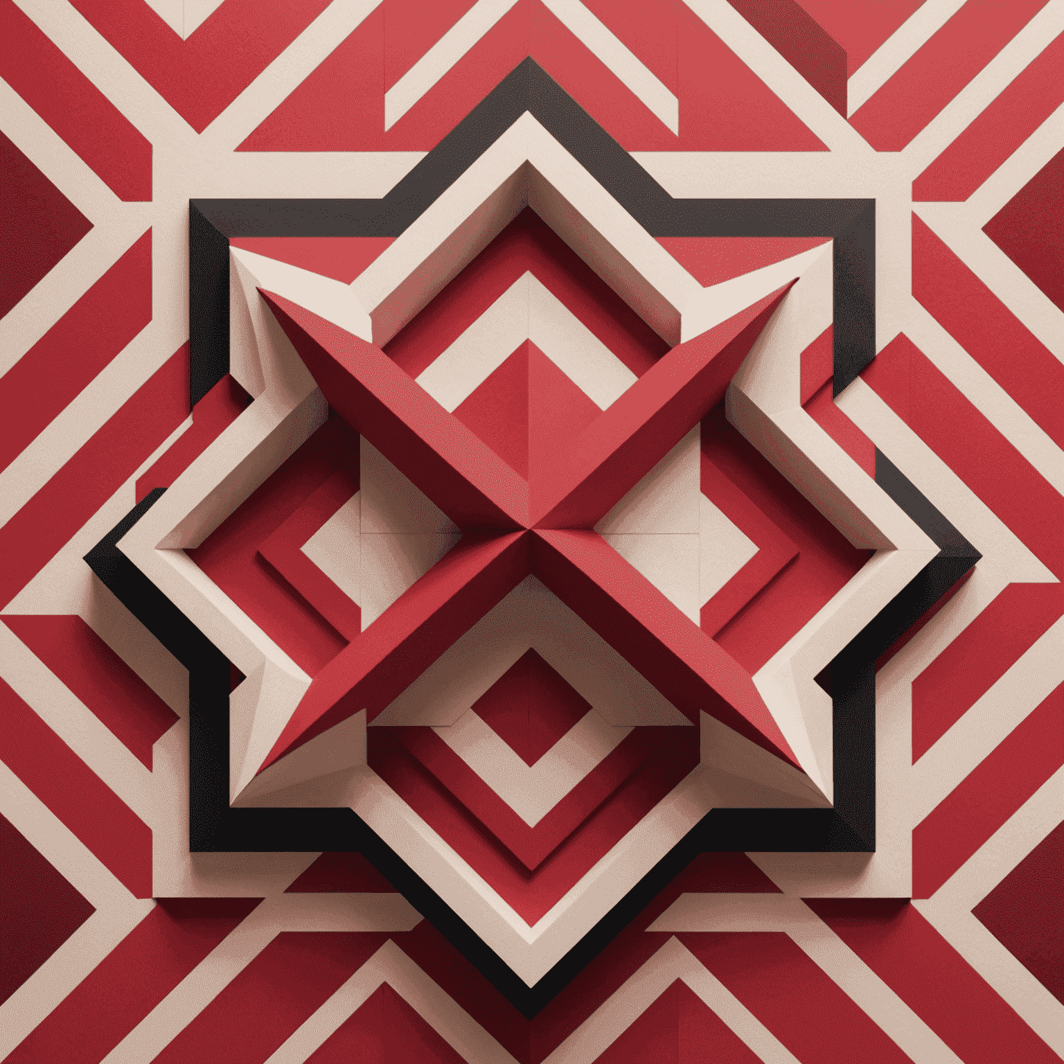 Paradex logo featuring a stylized red and pink geometric design