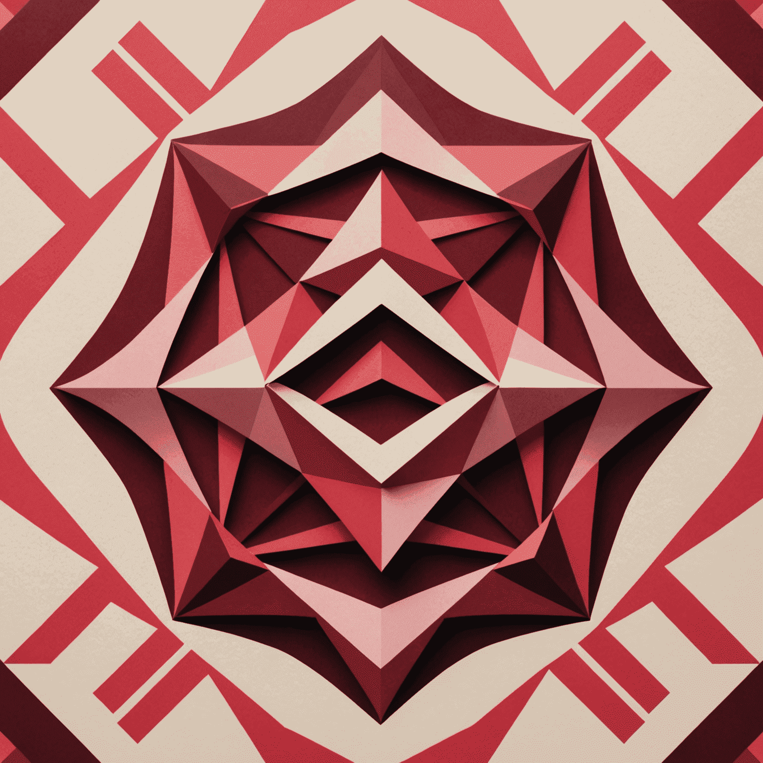 Paradex logo featuring a stylized red and pink geometric design